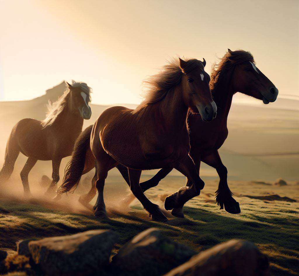 The Wild Horses' of Dartmoor Tors and Lore